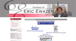 Desktop Screenshot of ericewazen.com